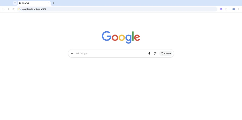 The JSON Checker icon pinned in the Chrome toolbar, next to the puzzle piece.